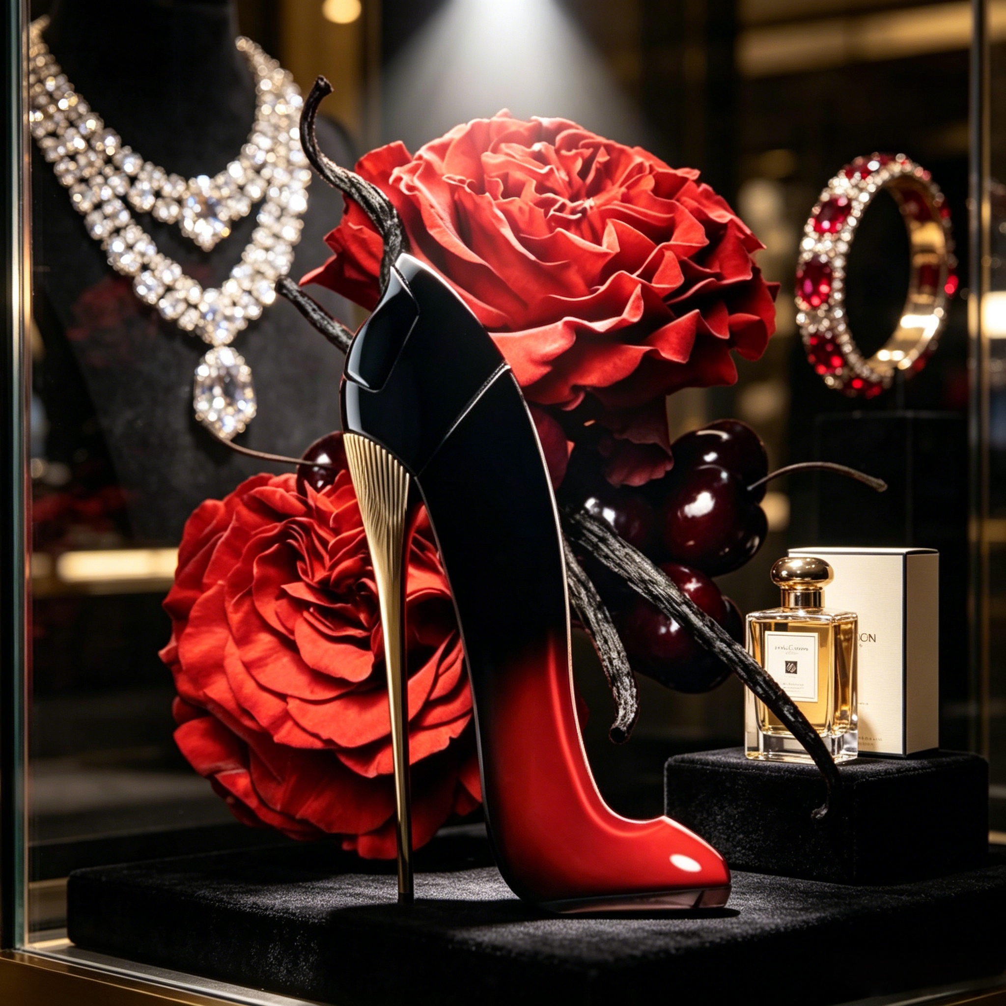 Luxury Gifts Jewelry & Watches Namfleg Mostar - Gradient Red Black High Heel Women