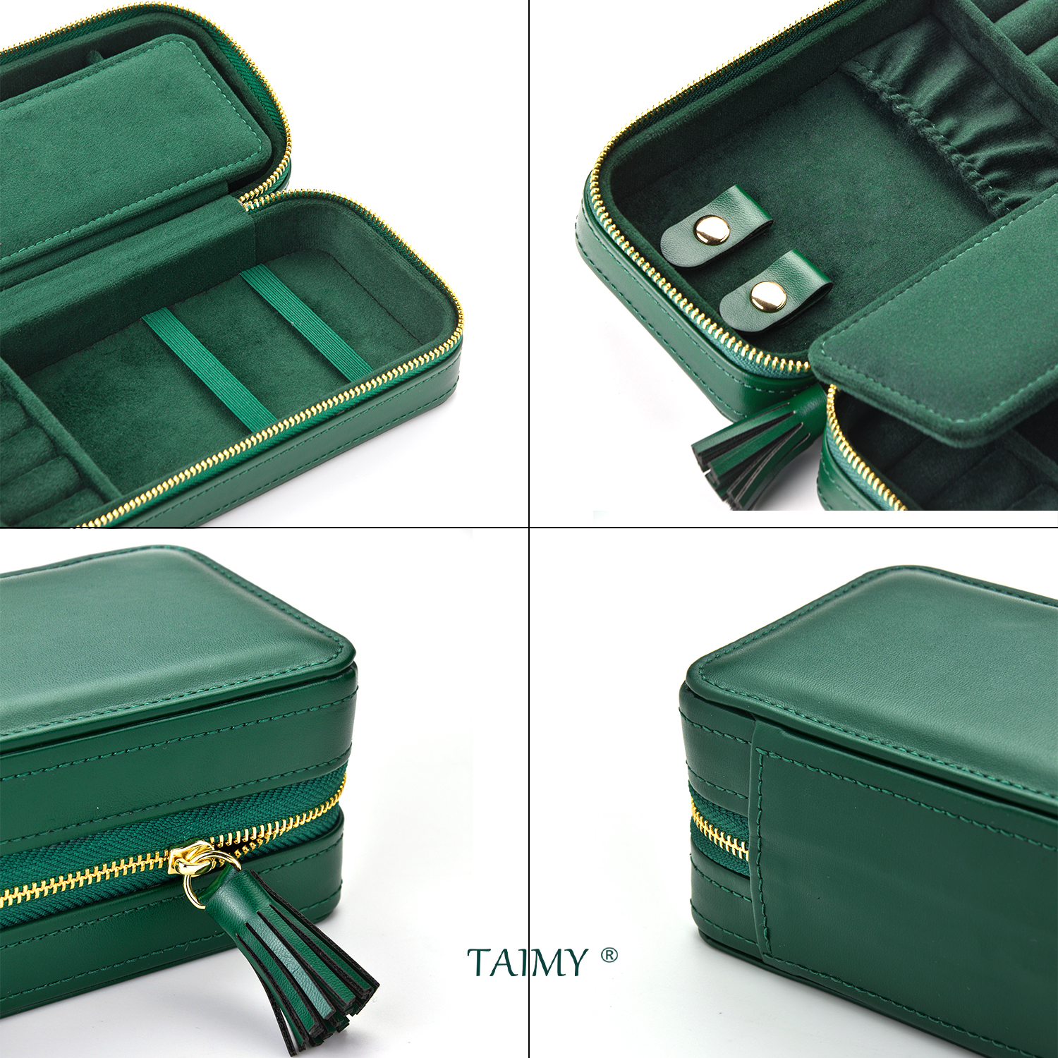 Luxury Pu Leather Jewelry Box  - Jewellery Watches ulasan dan harga