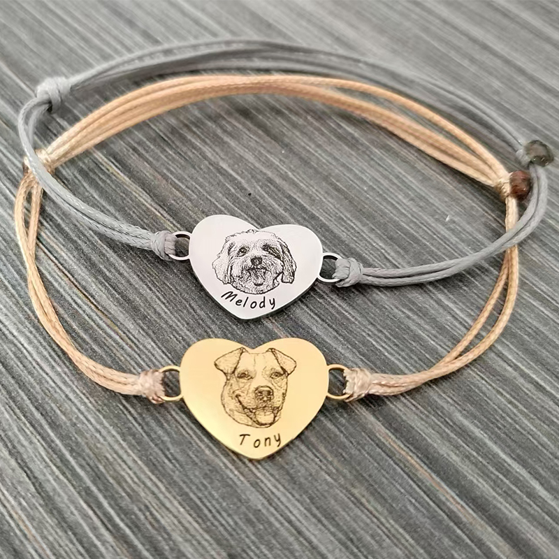RetroGem Creative Custom Pet P - Rose Gold Bracelet ulasan dan harga