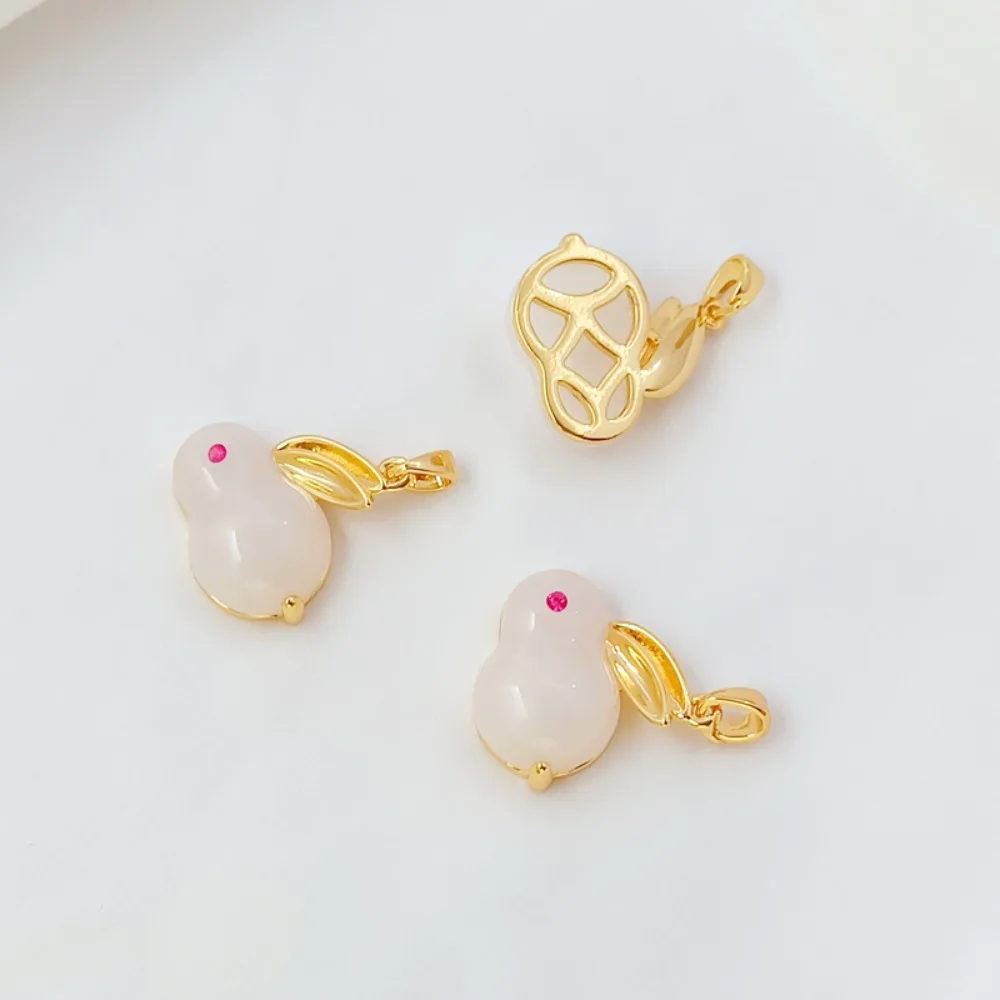 14K Gold and Zirconium Jade Pe - Rose Gold Bracelet ulasan dan harga