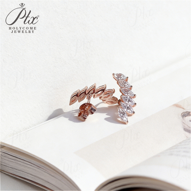 Stud Earrings 6-stone Marquise - Diamond Stud Earrings ulasan dan harga