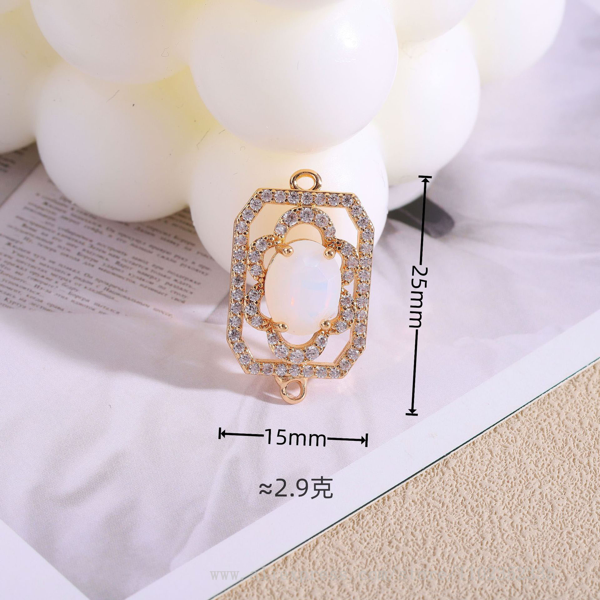 10pcs/ Bag   Diamond studded r - Diamond Stud Earrings ulasan dan harga