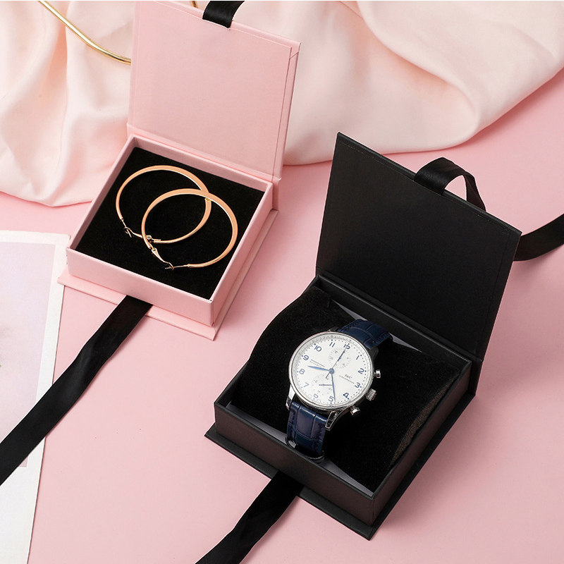 5Pcs Jewelry Paper Box With Ri - Jewellery Watches ulasan dan harga