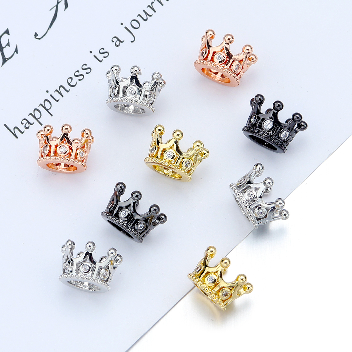 2pcs/lot Copper Inlaid Zircon  - Rose Gold Bracelet ulasan dan harga