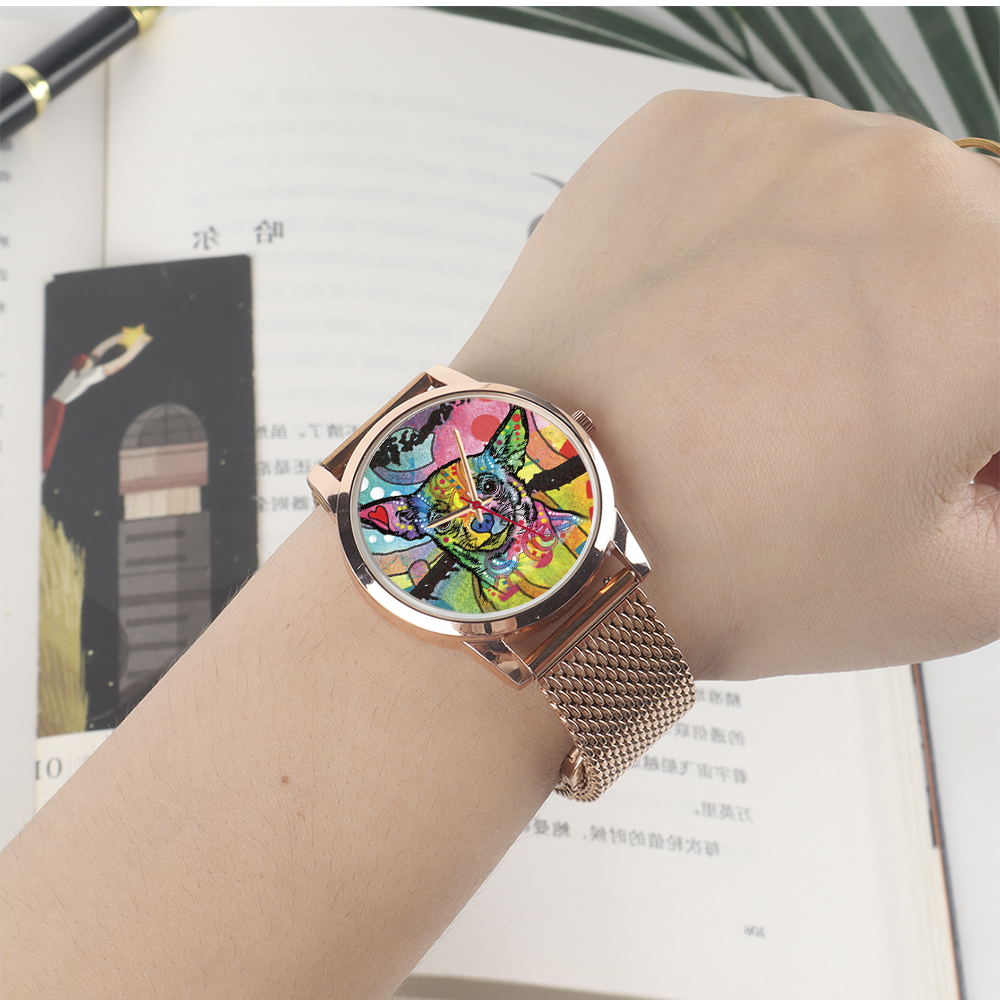 45/38 mm Souvenir Women's Wris - Rose Gold Bracelet ulasan dan harga