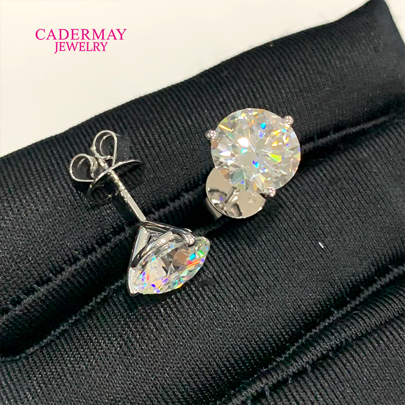 High Quality Martini 3 Prongs  - Diamond Stud Earrings ulasan dan harga