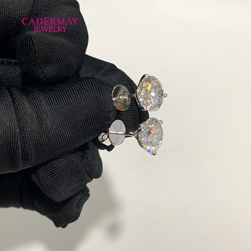 High Quality Martini 3 Prongs  - Diamond Stud Earrings ulasan dan harga