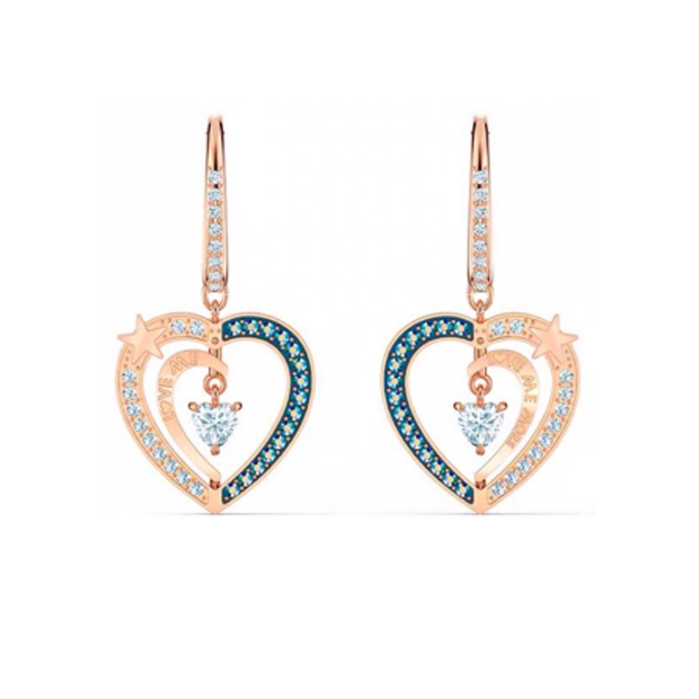 New Parrot Diamond Set Asymmet - Diamond Stud Earrings ulasan dan harga