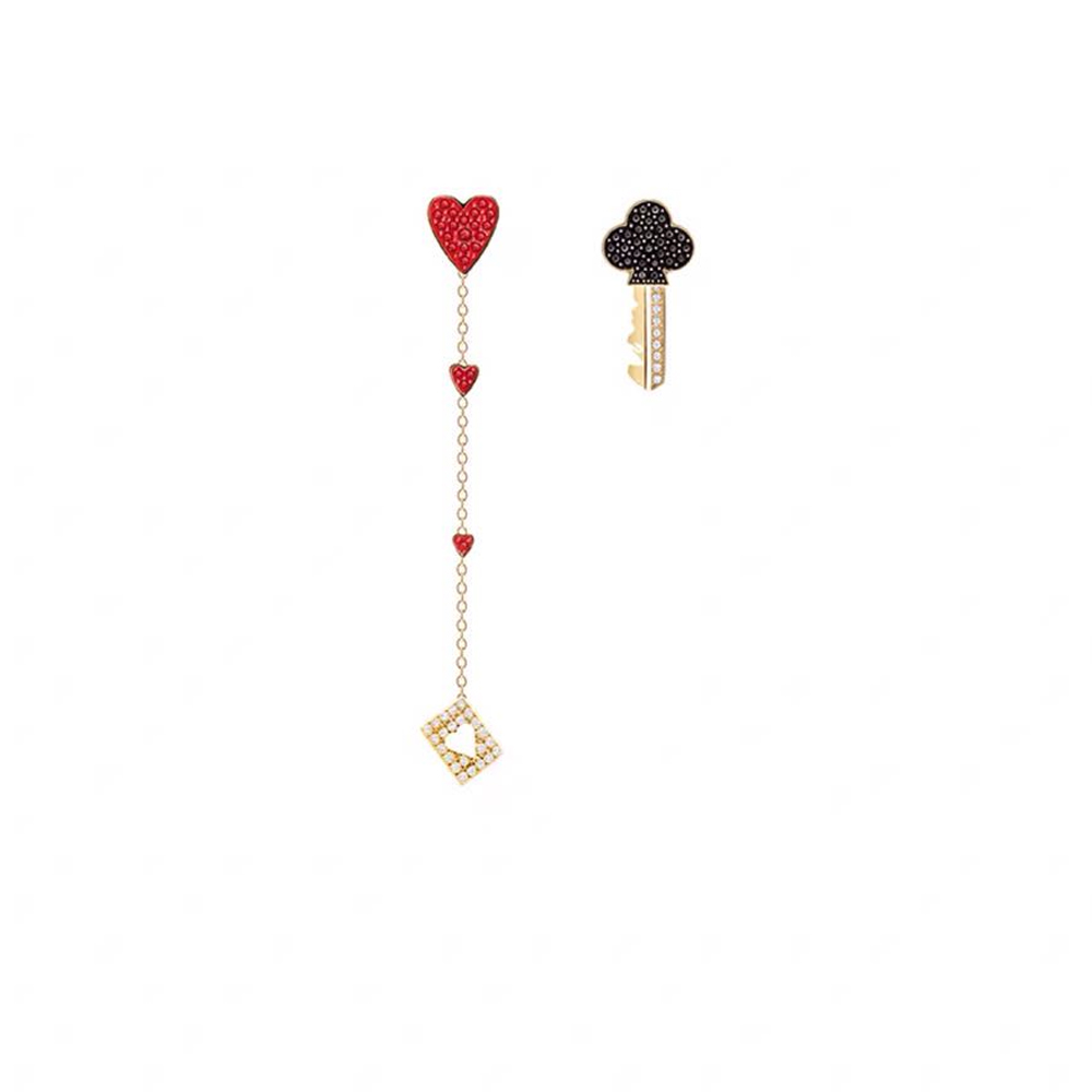 New Parrot Diamond Set Asymmet - Diamond Stud Earrings ulasan dan harga