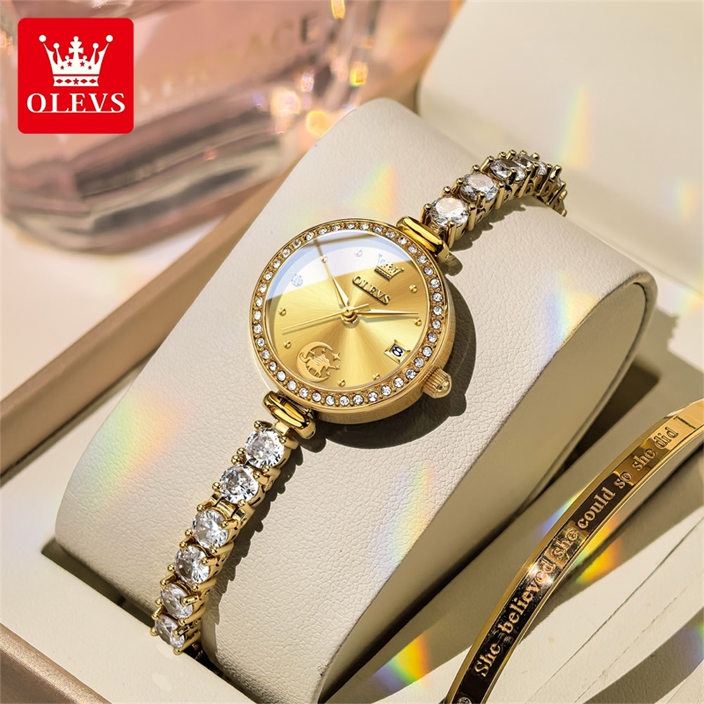 OLEVS Luxury Original Women Wa - Jewellery Watches ulasan dan harga