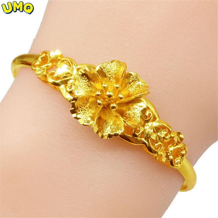 UMQ Golden Bracelet 999 Full G - Rose Gold Bracelet ulasan dan harga