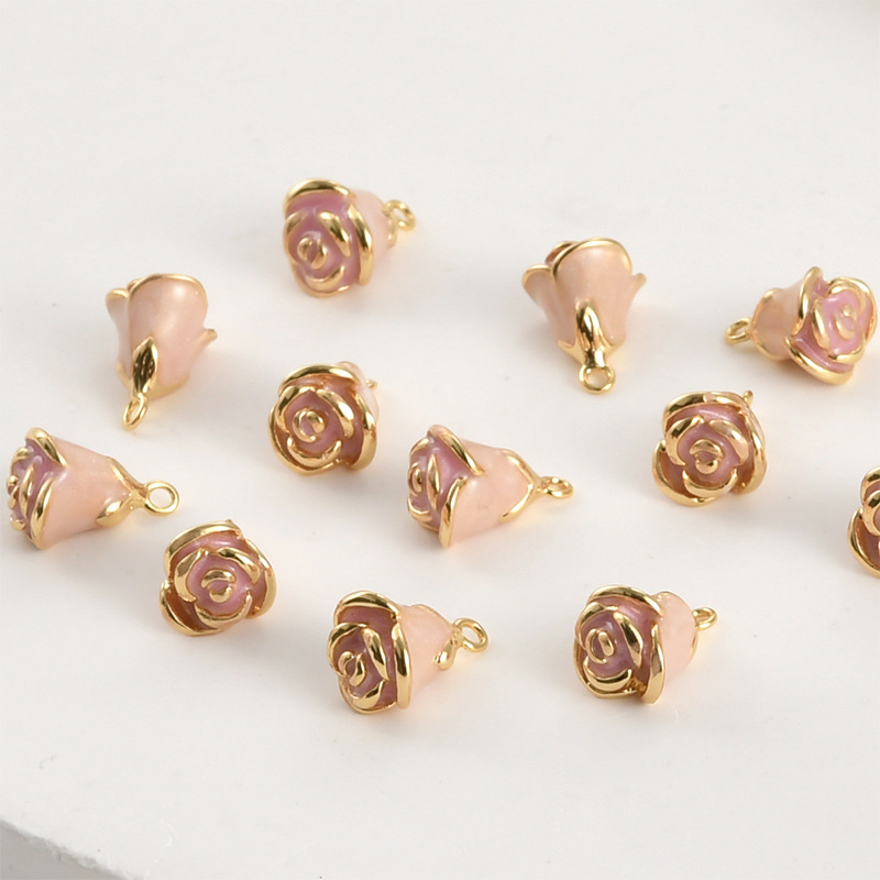 14K Real Gold Color Cherry Blo - Rose Gold Bracelet ulasan dan harga