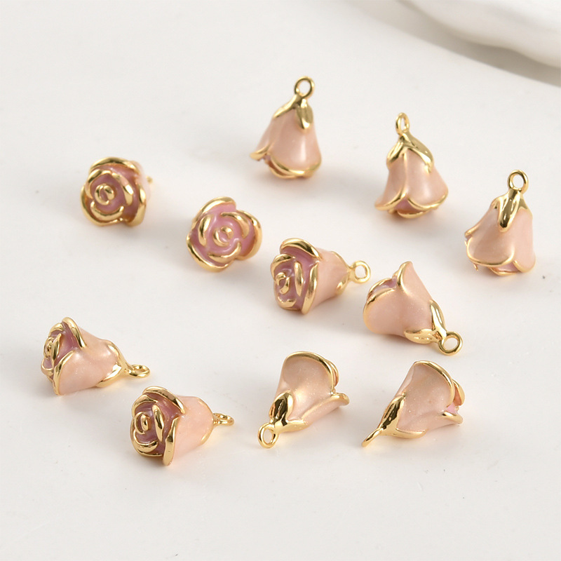 14K Real Gold Color Cherry Blo - Rose Gold Bracelet ulasan dan harga