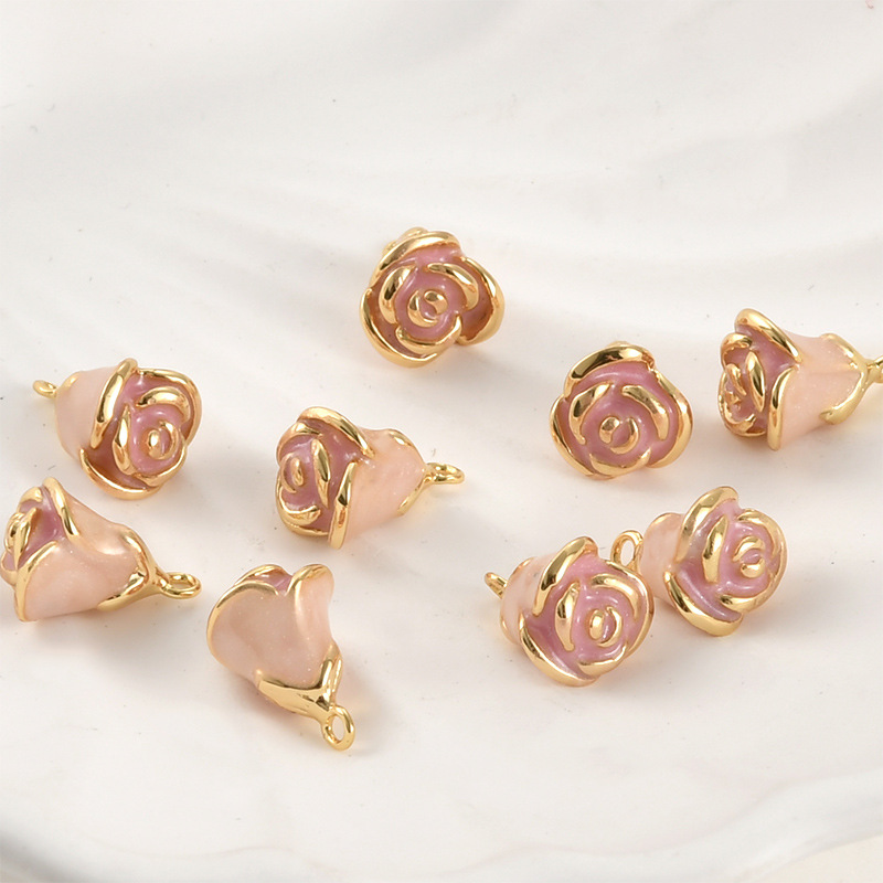 14K Real Gold Color Cherry Blo - Rose Gold Bracelet ulasan dan harga